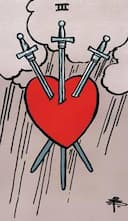 undefined Three of Swords