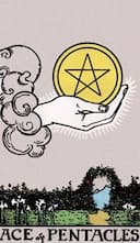 undefined Ace of Pentacles