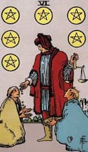 undefined Six of Pentacles
